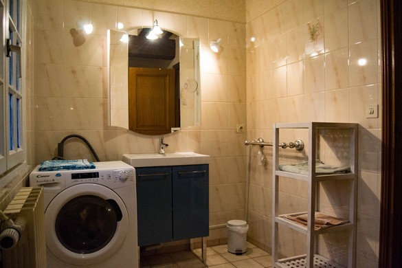 salle de bain au rez chaussée